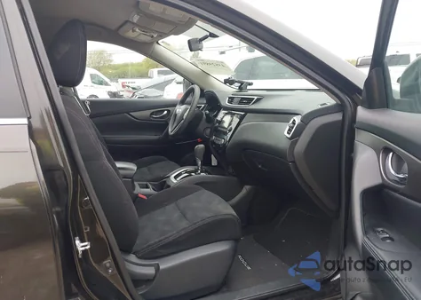 2014 Nissan Rogue Sv z USA, uszkodzony, nr VIN 5N1AT2MT9EC865689